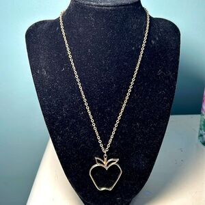 An apple a day Vintage Sarah Coventry pendant necklace